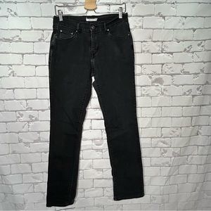 Levi’s Black 505 Straight Leg Jeans Size 6M (W28/L32)